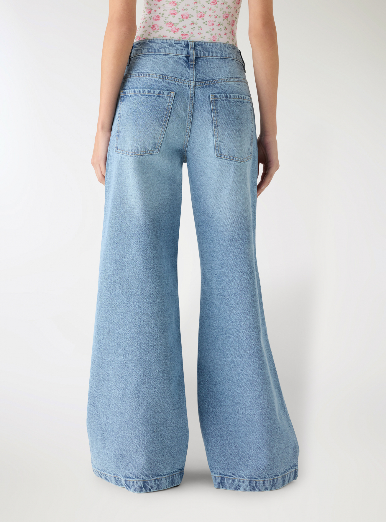 Pantalone Jeans Lungo Donna Terranova