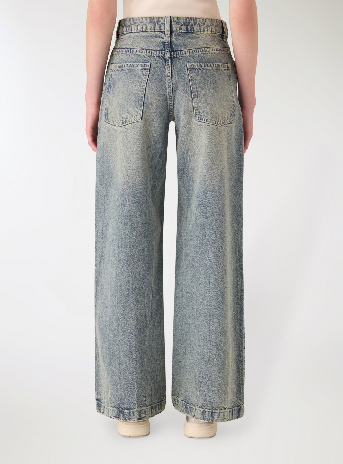 Pantalone Jeans Lungo Donna Terranova