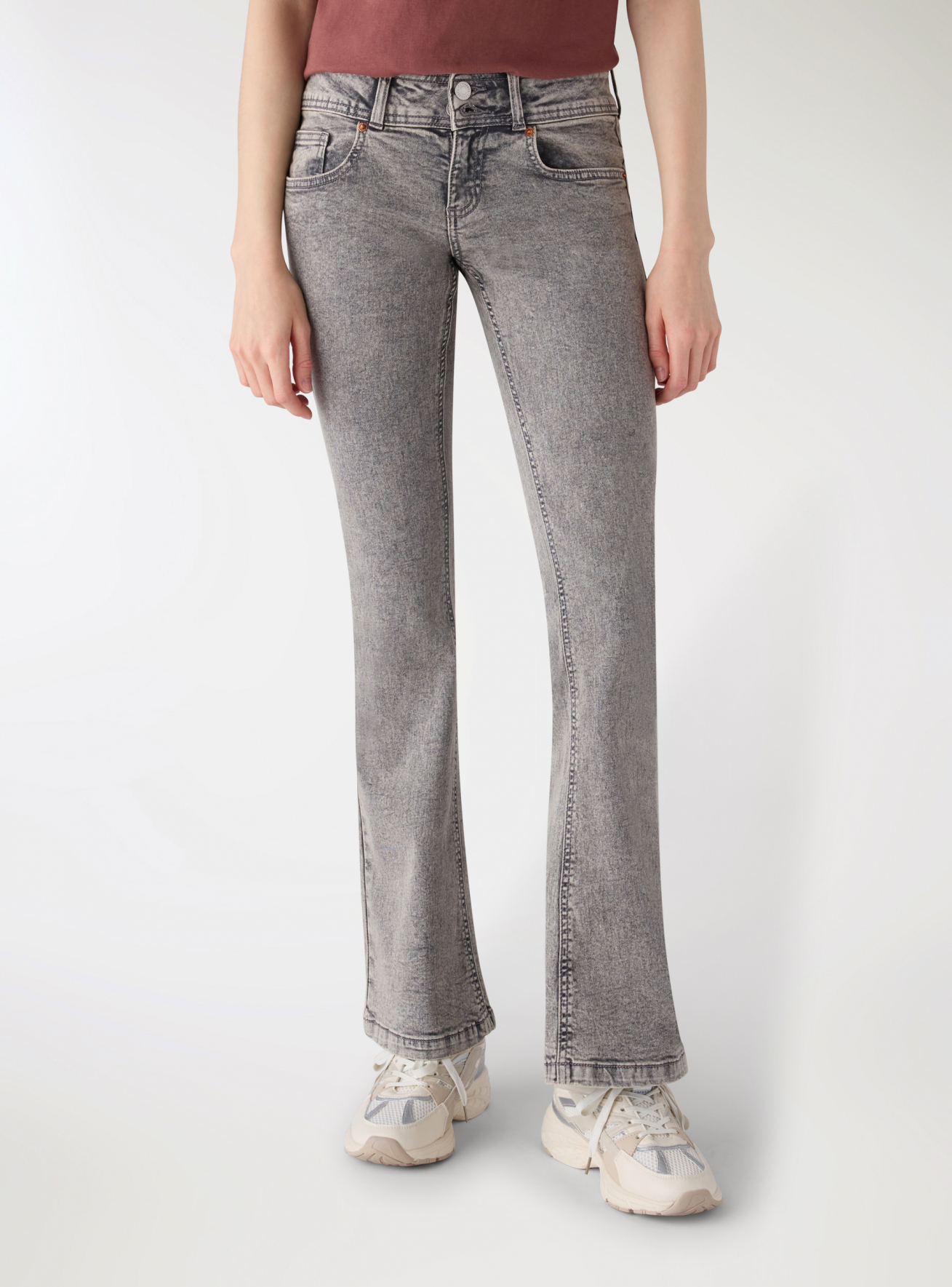 Pantalone Jeans Lungo Donna Terranova