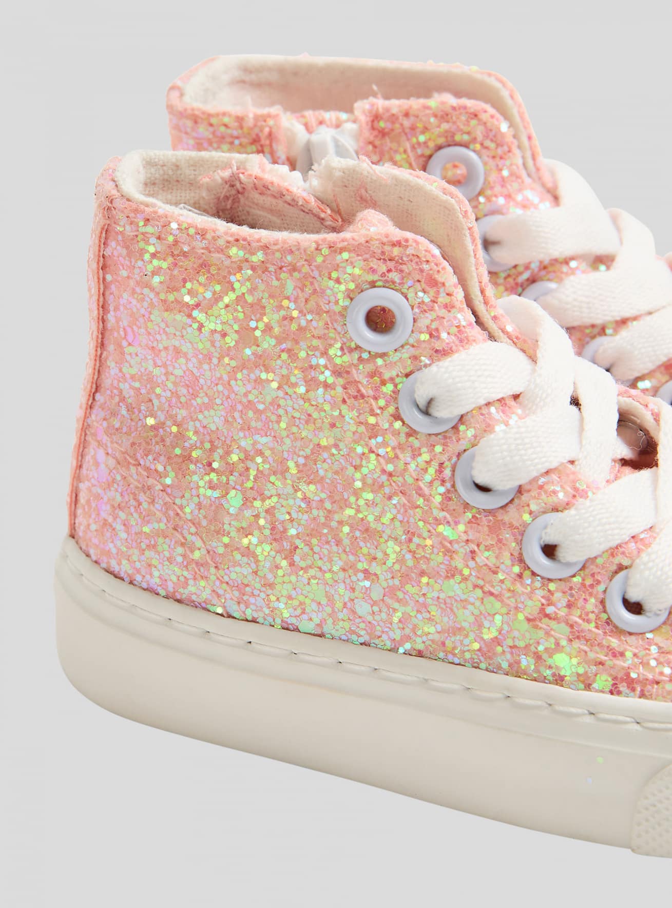 Pink sparkly high tops shop