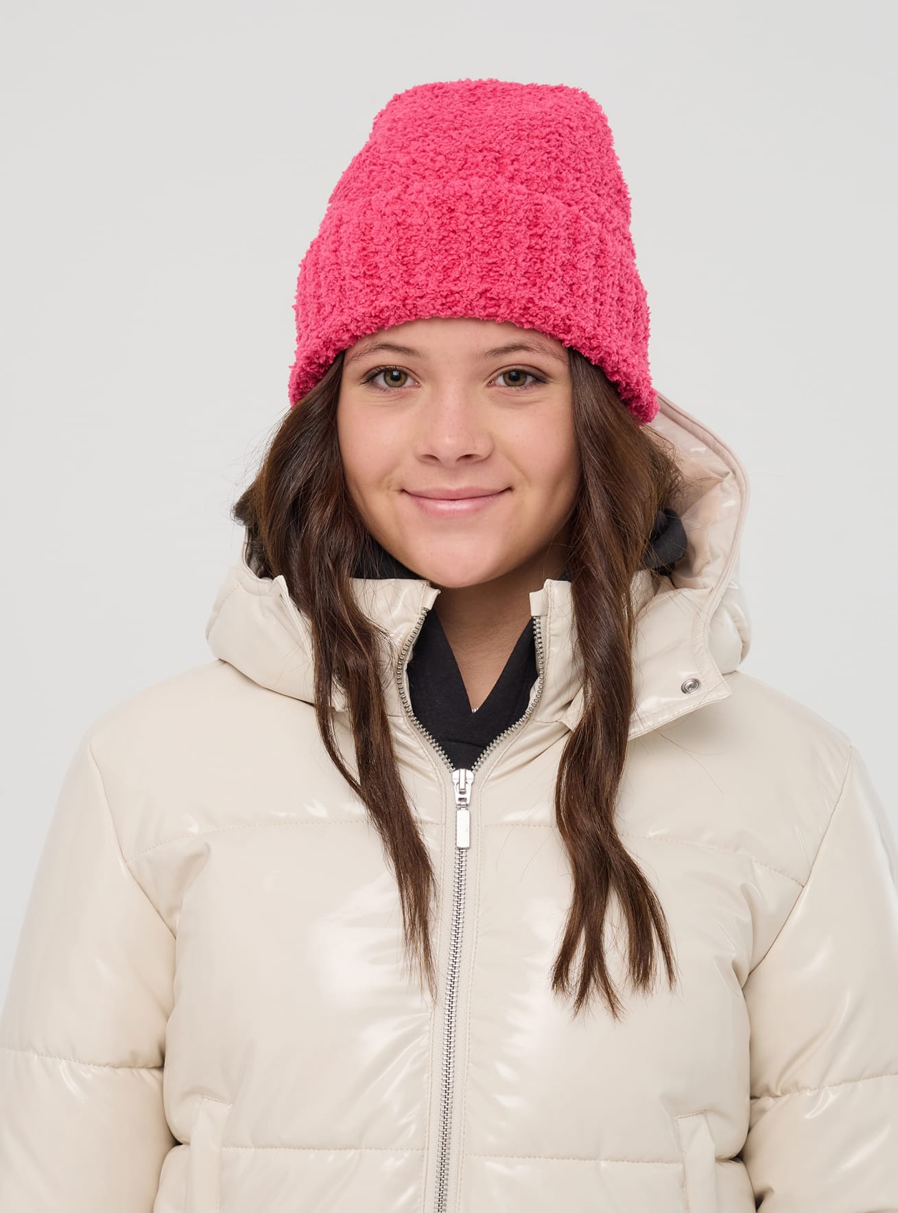 Fuxia Furry hat Buy Online Terranova