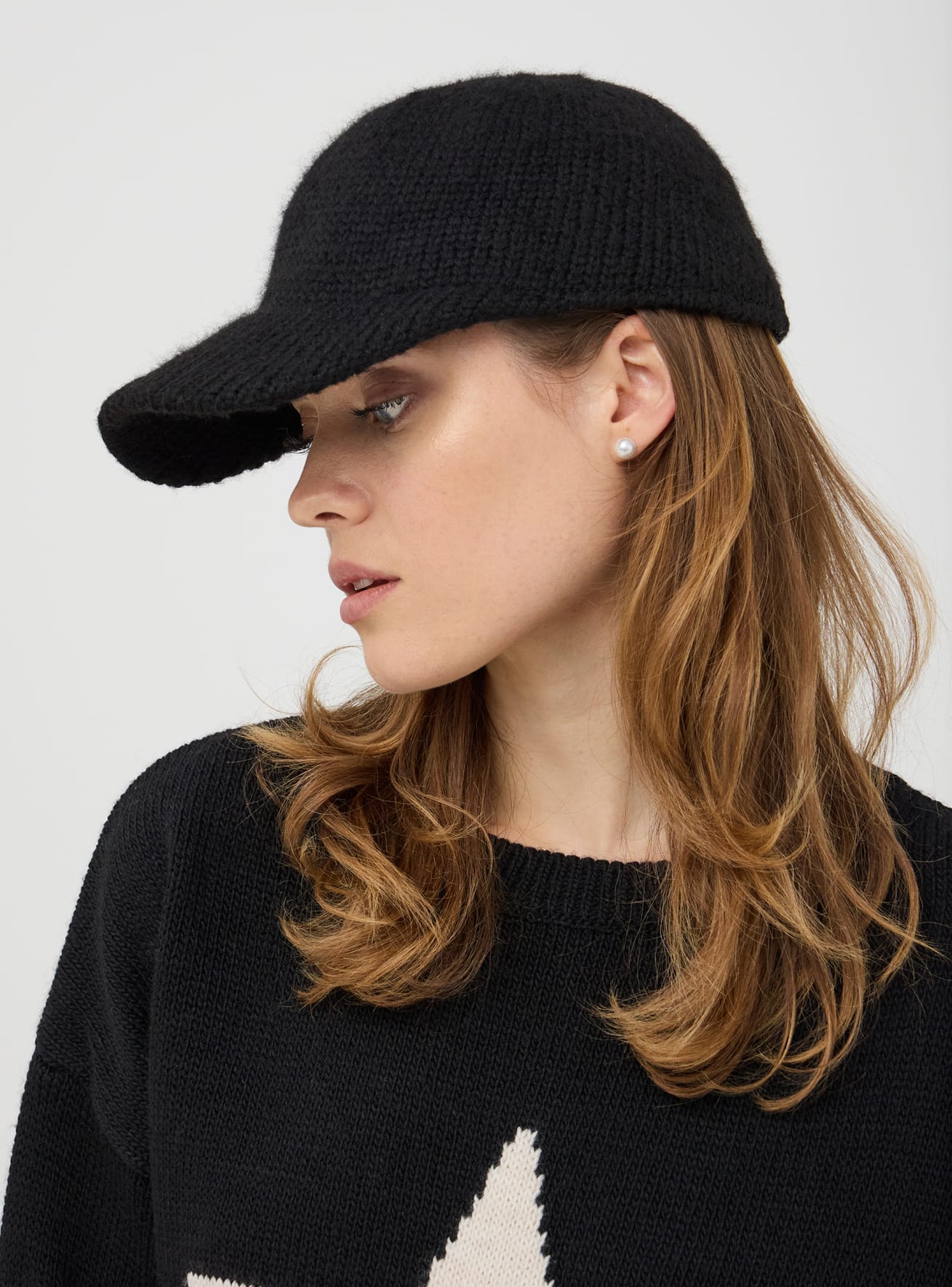 Cappellino baseball in maglia Nero Acquista Online Terranova