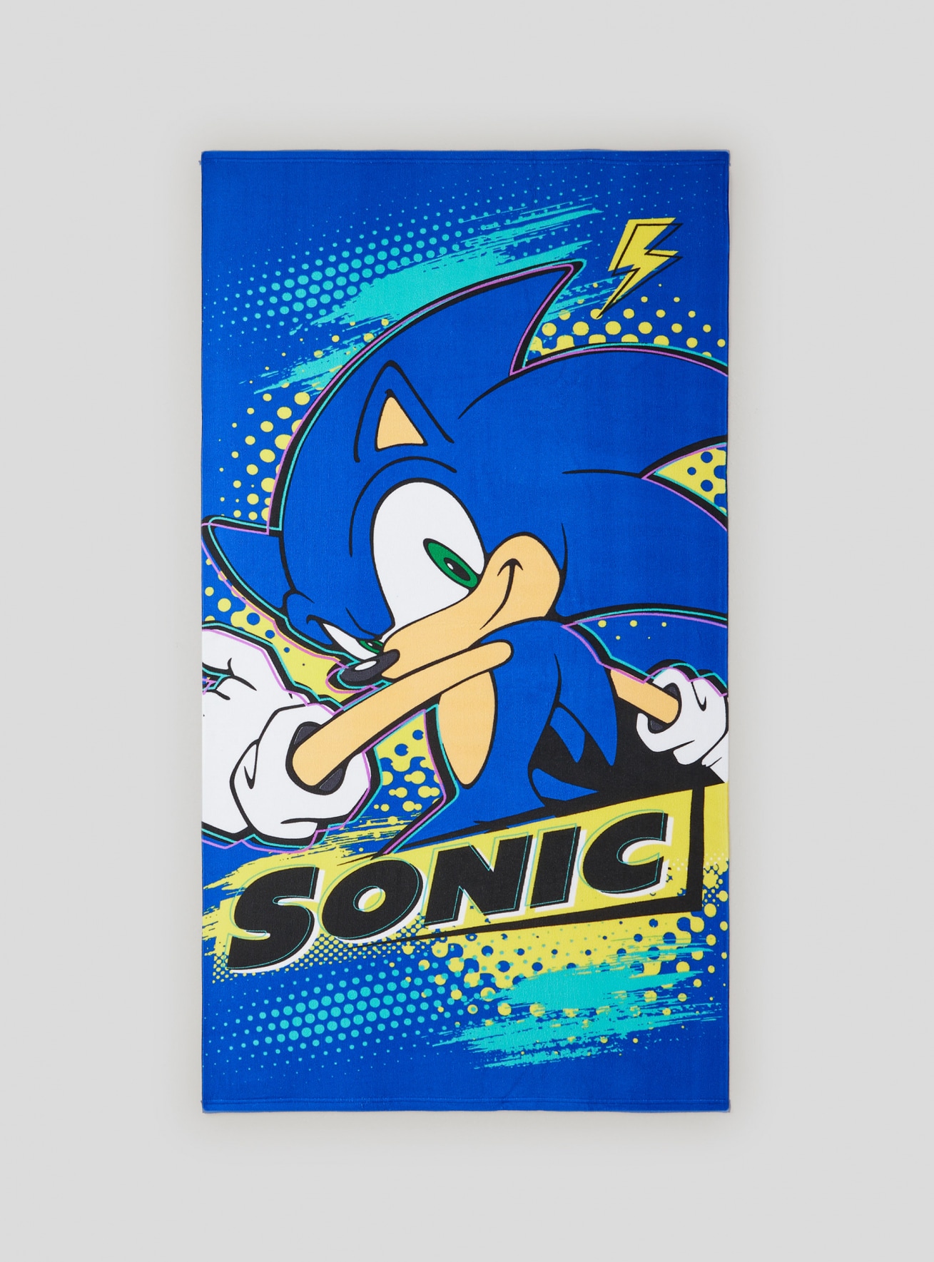 Toalla de playa con estampado Sonic®