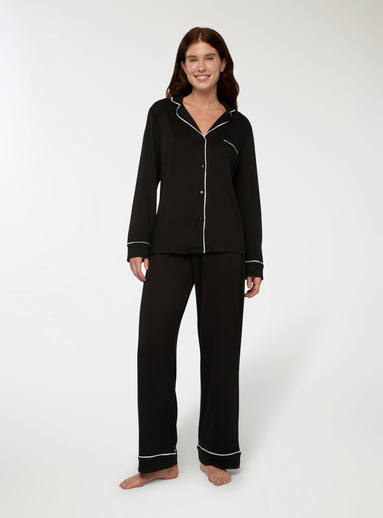 Set pigiama con camicia e pantaloni