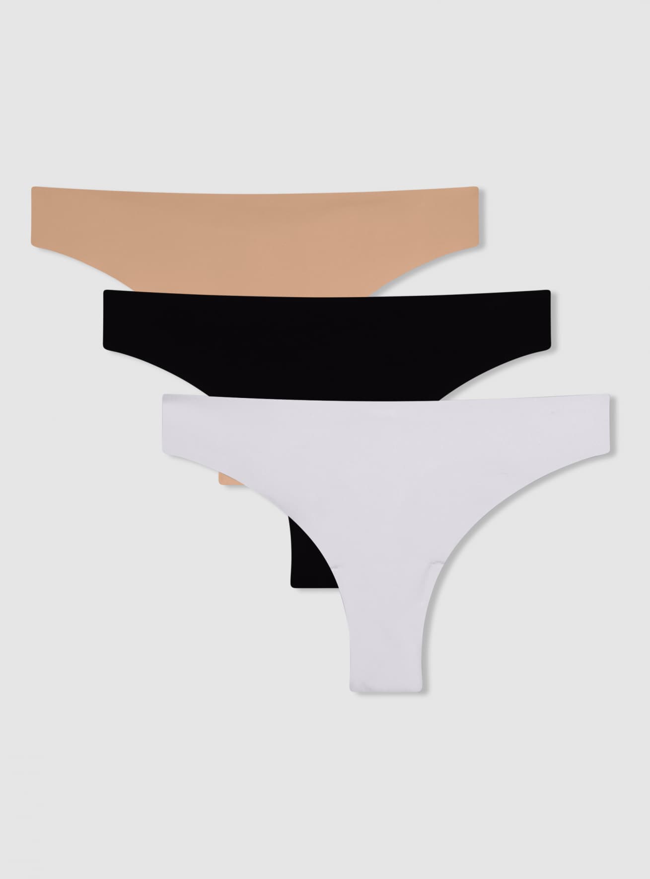 Pack 3 perizomi in microfibra