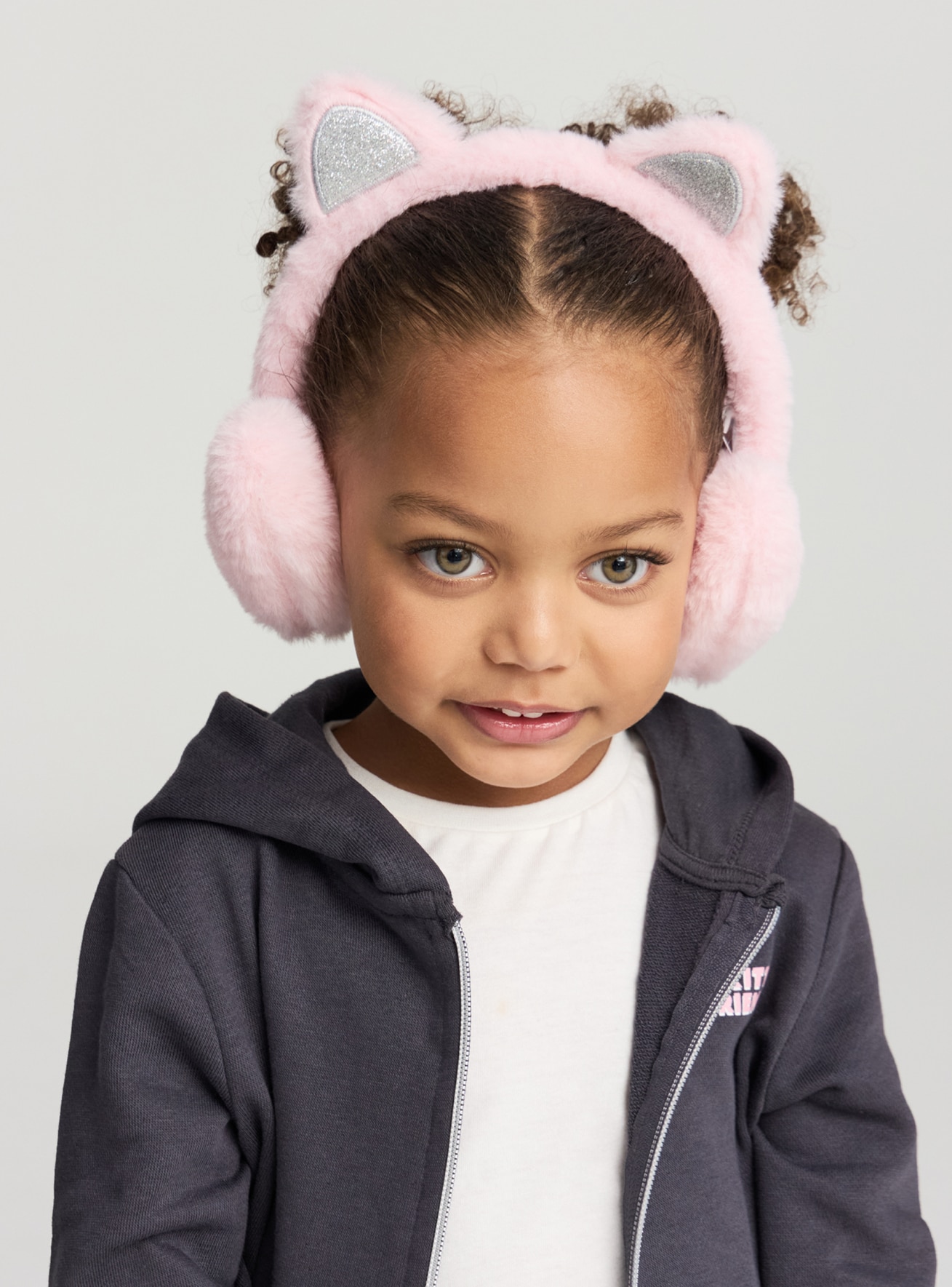 Paraorecchie in similpelliccia con orecchie