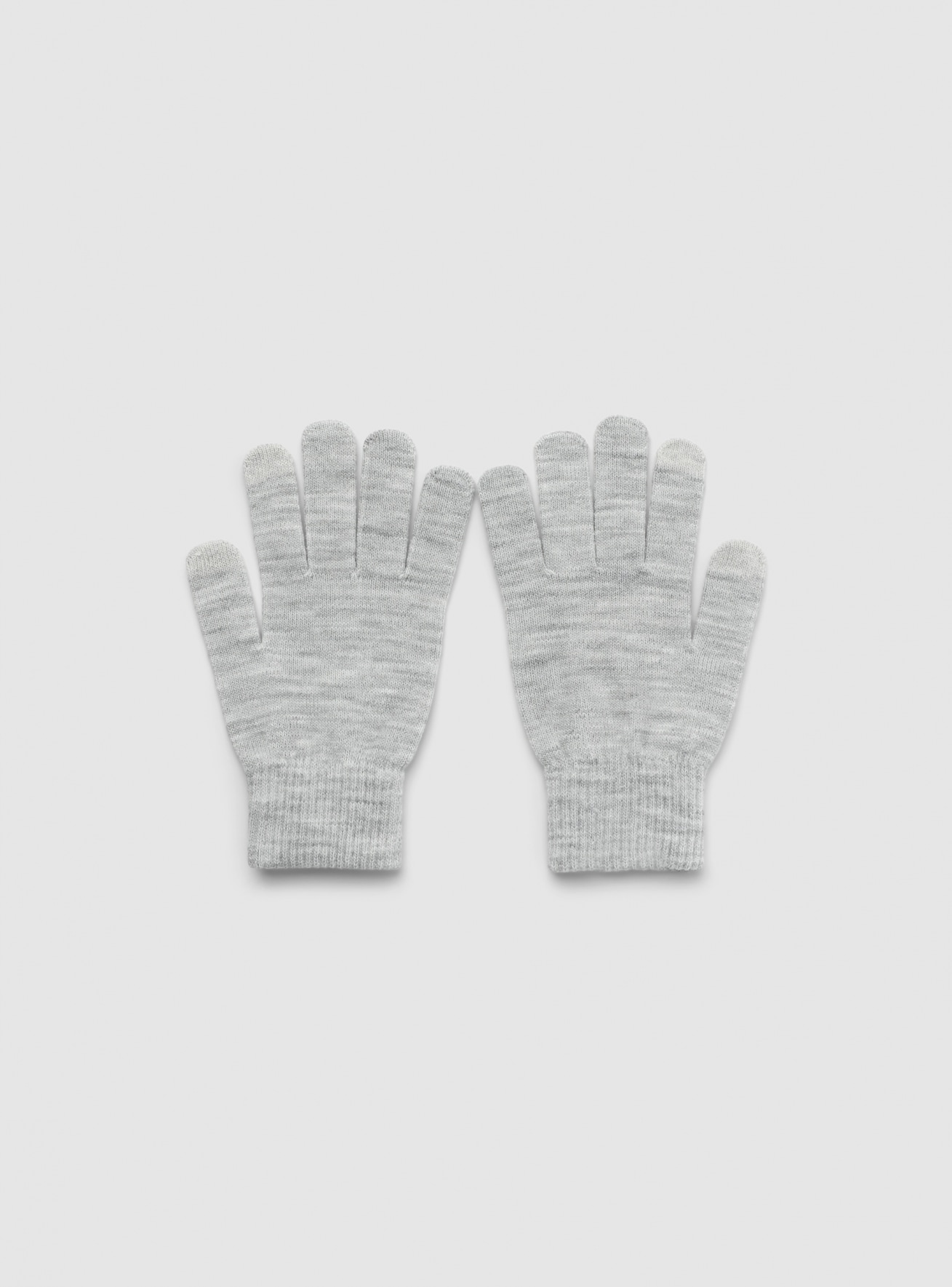 Guanti touch screen tinta unita