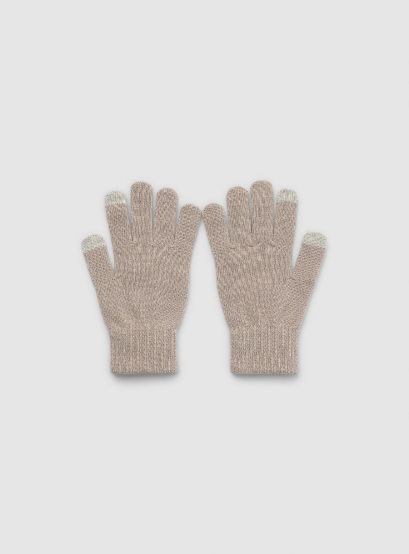 Guanti touch screen tinta unita