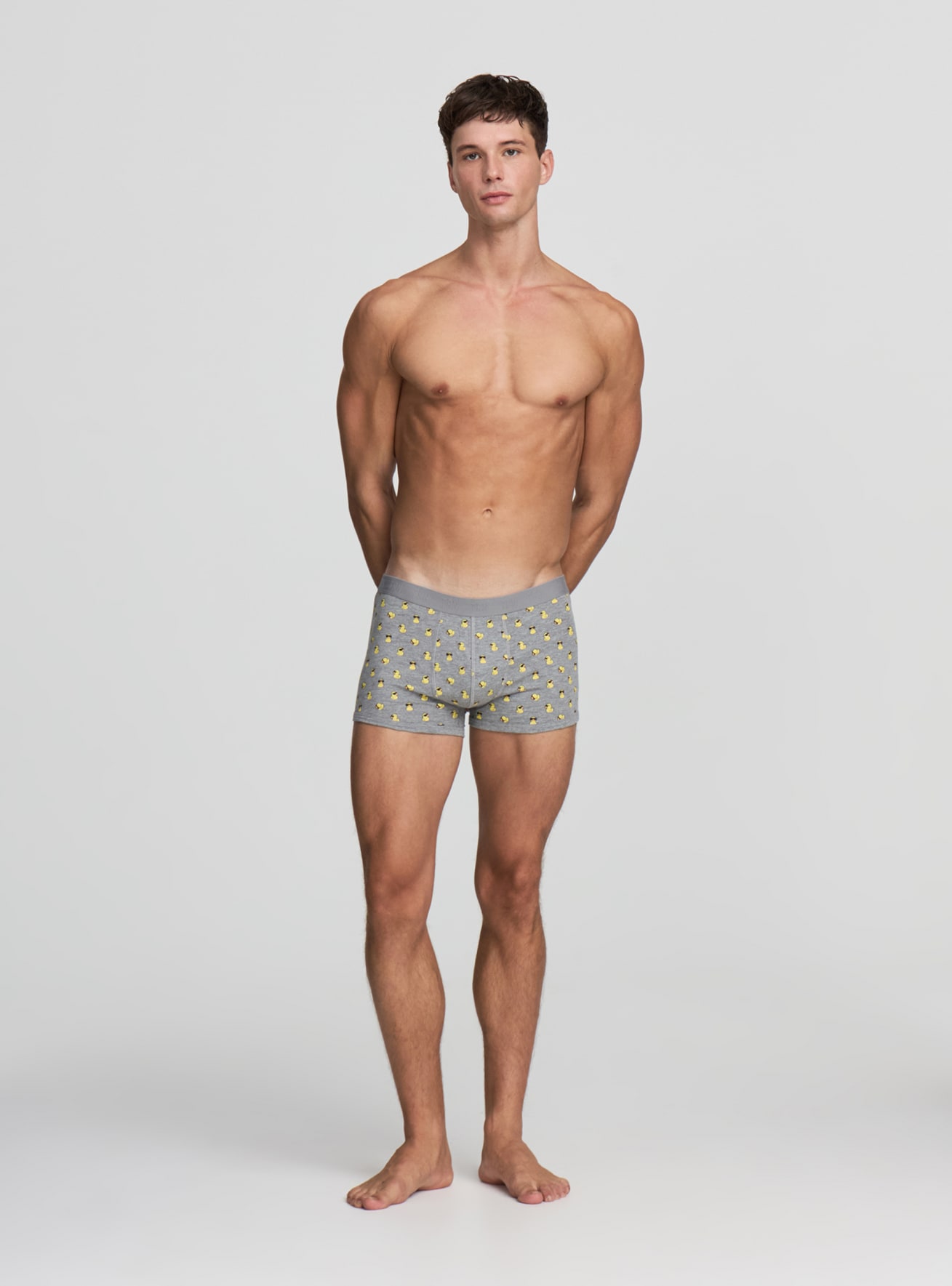 Boxer con fantasia paperelle