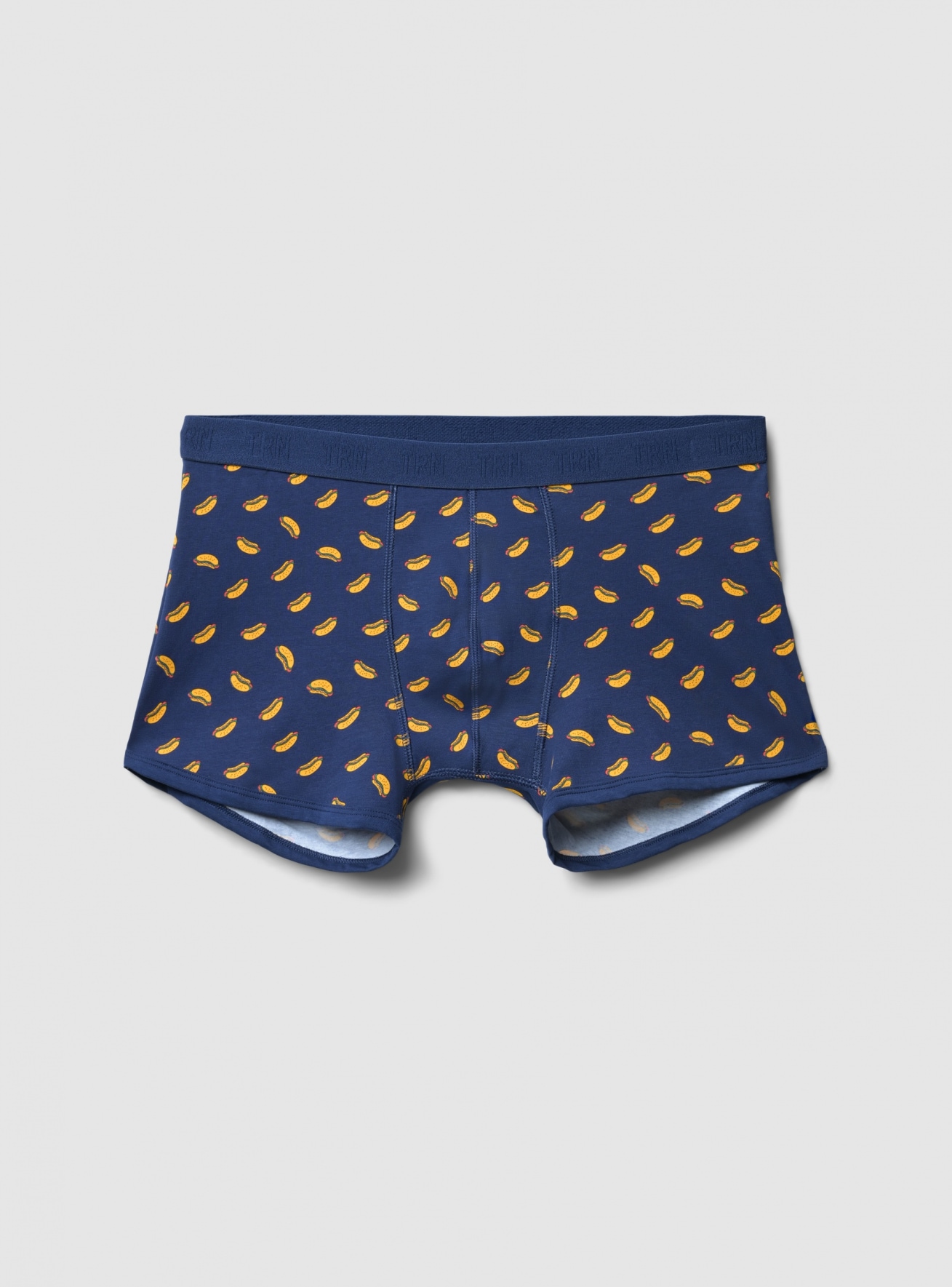 Boxer con fantasia hot dog