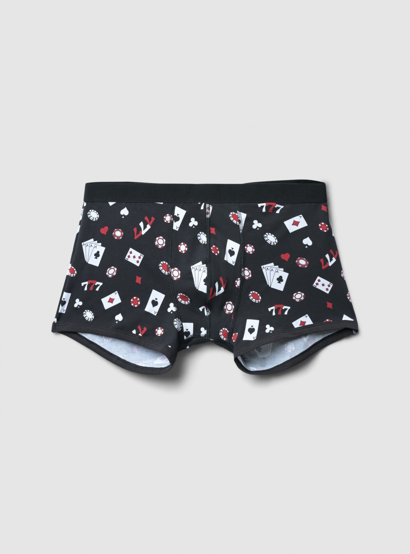 Boxer con fantasia gioco carte