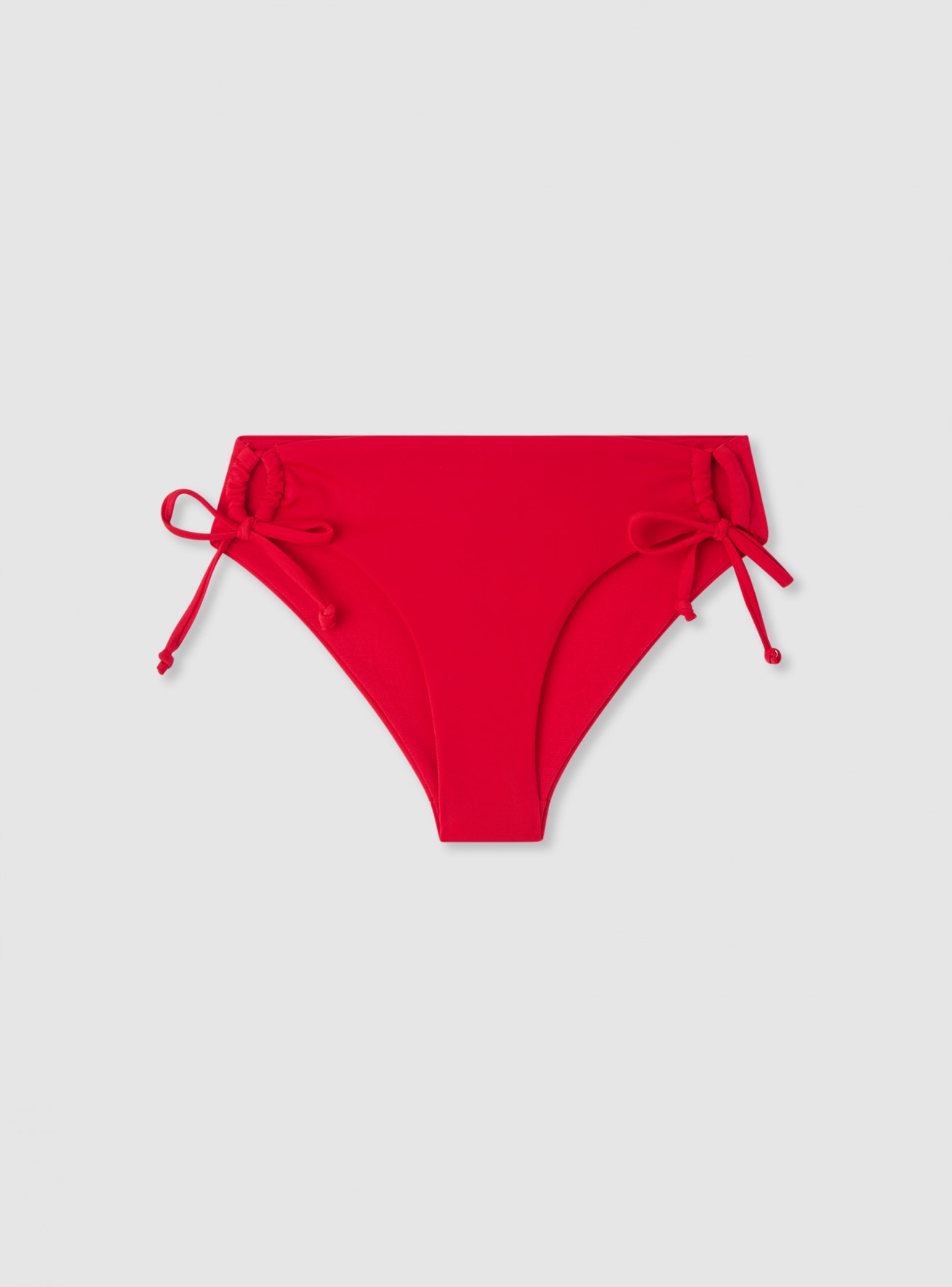 Slip bikini con laccetti ricamo logo TRN