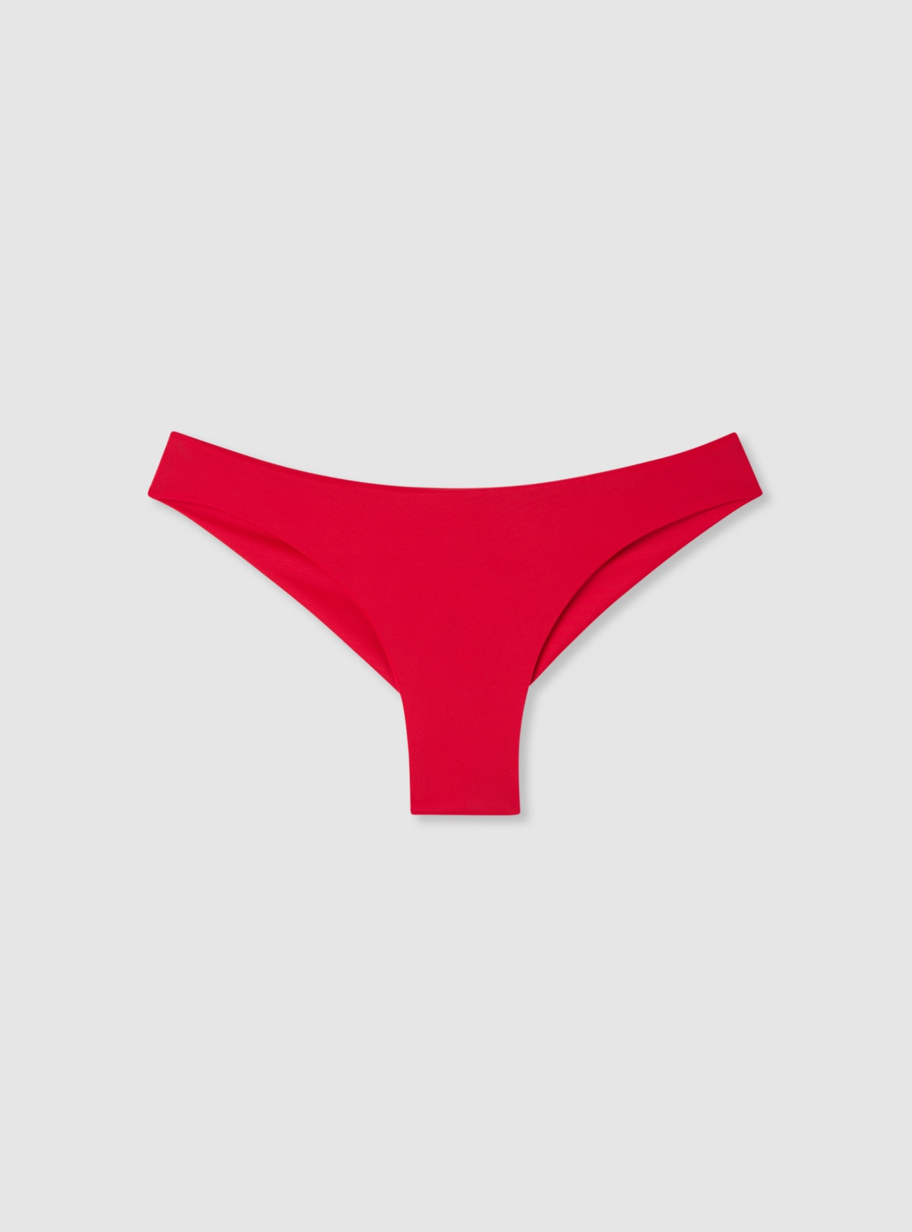 Slip bikini brasiliana tinta unita ricamo logo TRN