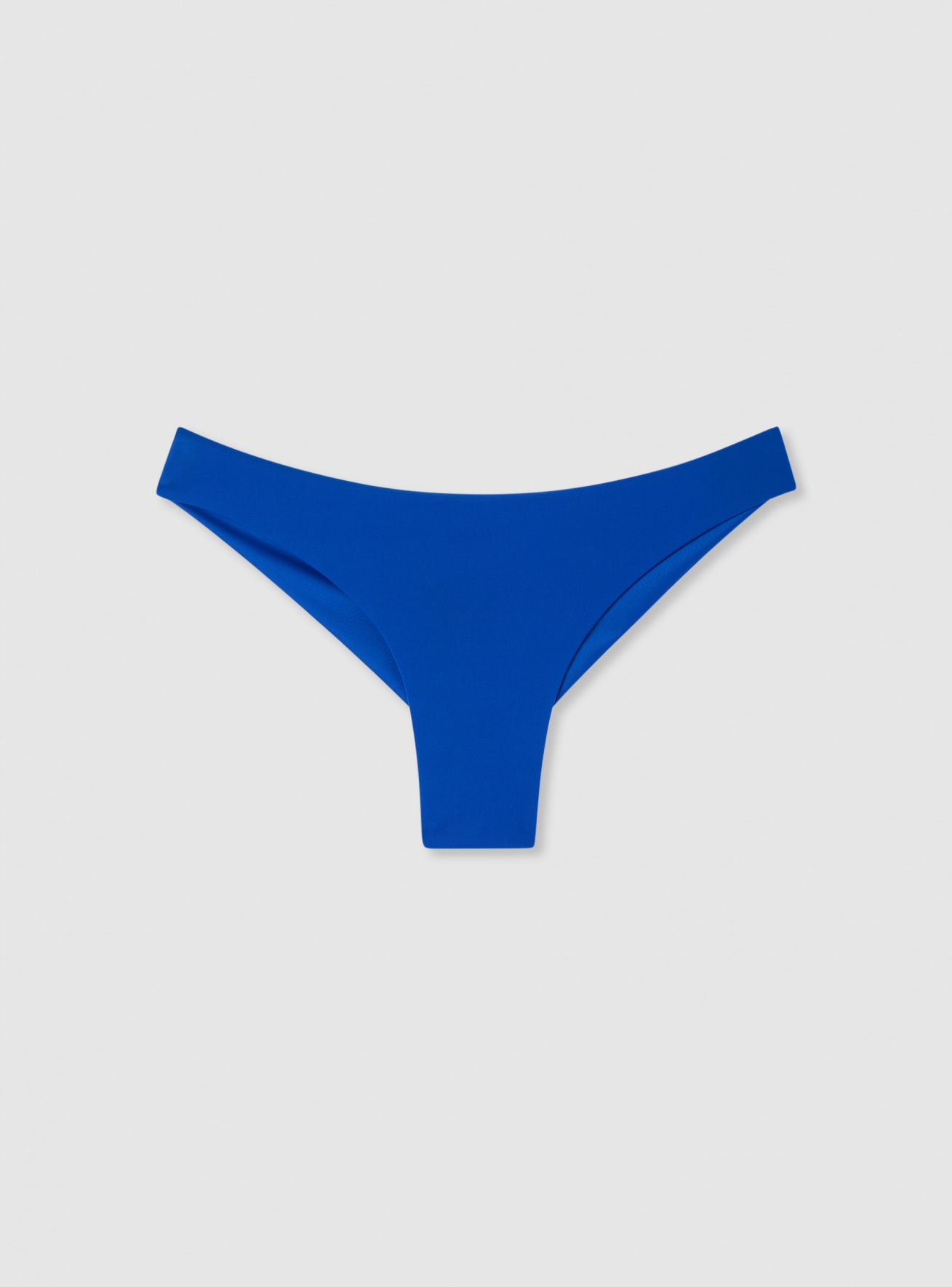 Slip bikini brasiliana tinta unita ricamo logo TRN