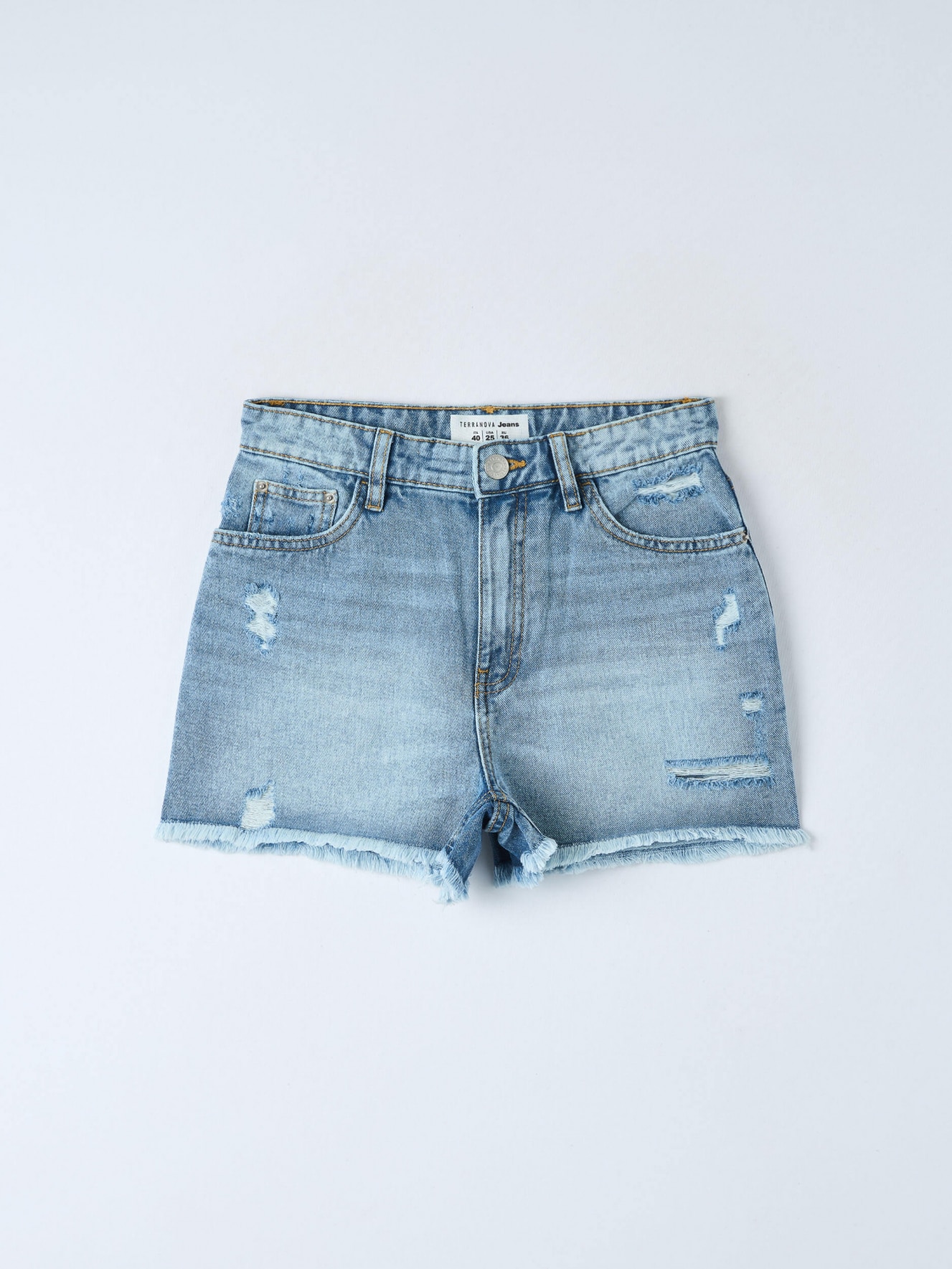 Jeans cortos Mujer Terranova