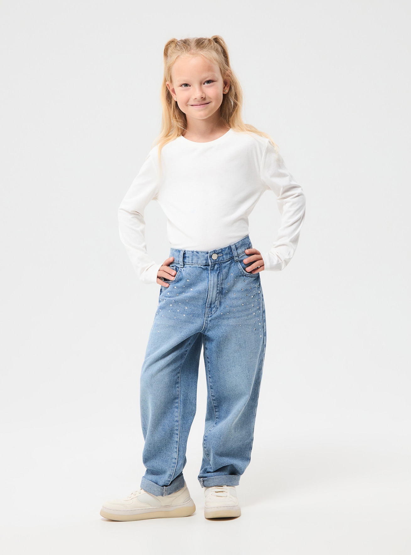 Long pants jeans Girls Terranova
