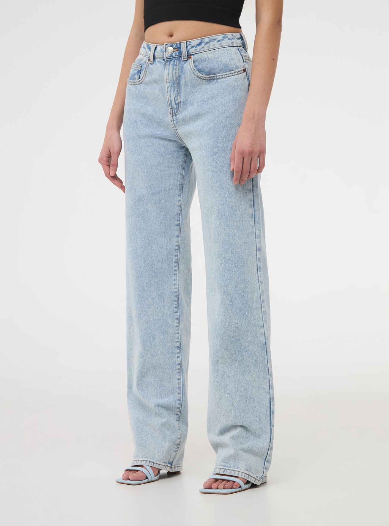 Pantalone Jeans Lungo Dámské Terranova