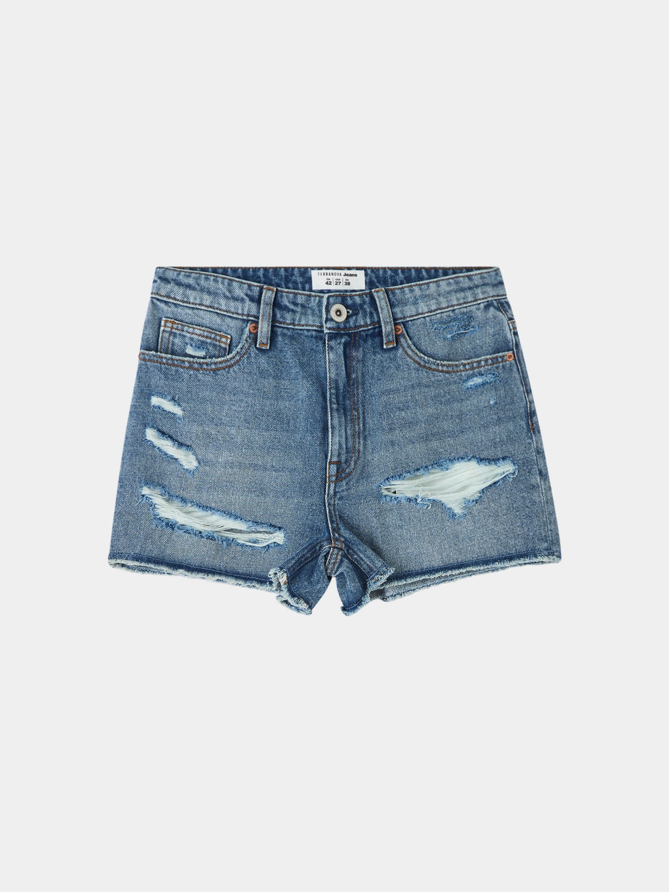Jeans cortos Mujer Terranova