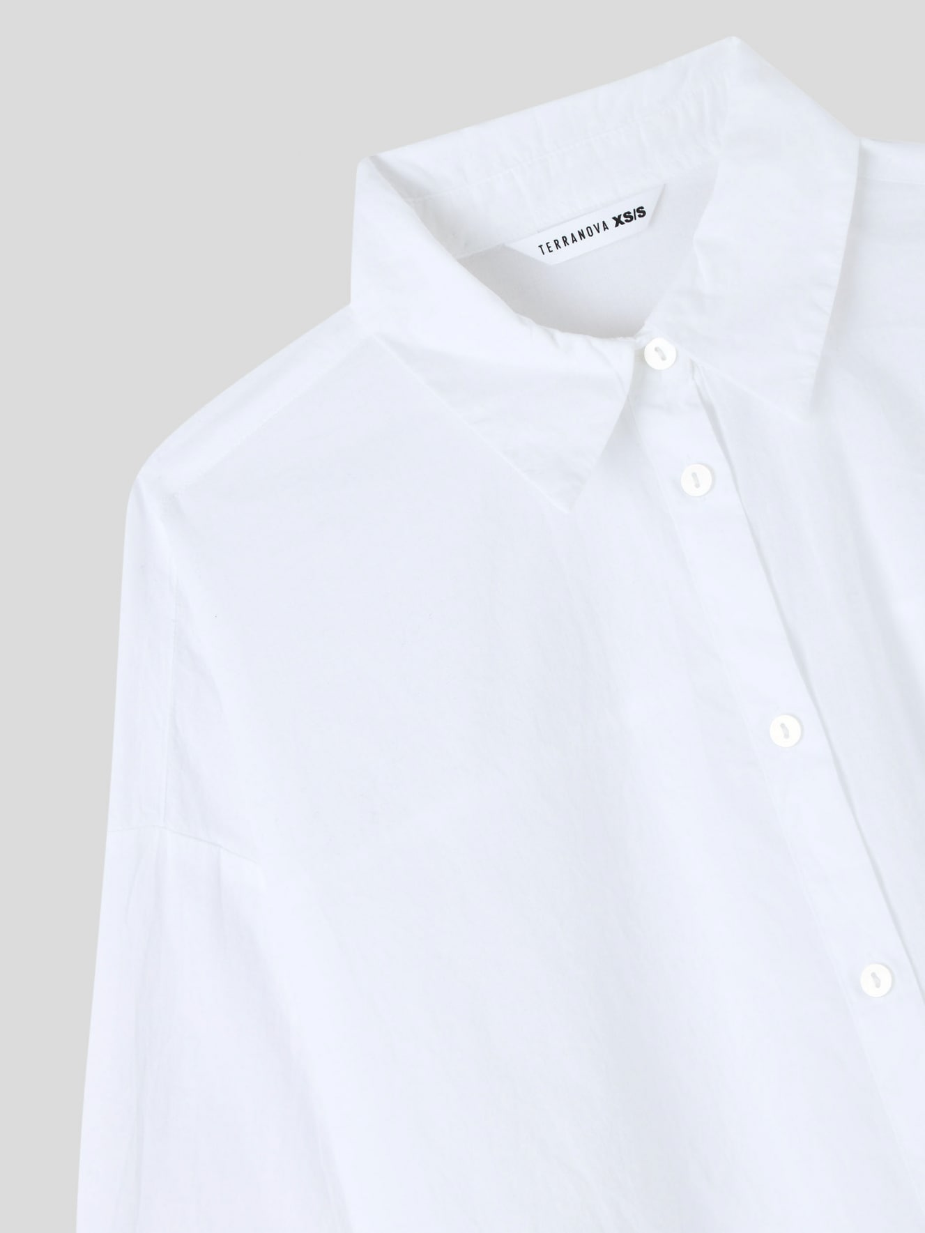 Риза с къс ръкав Дамско Terranova