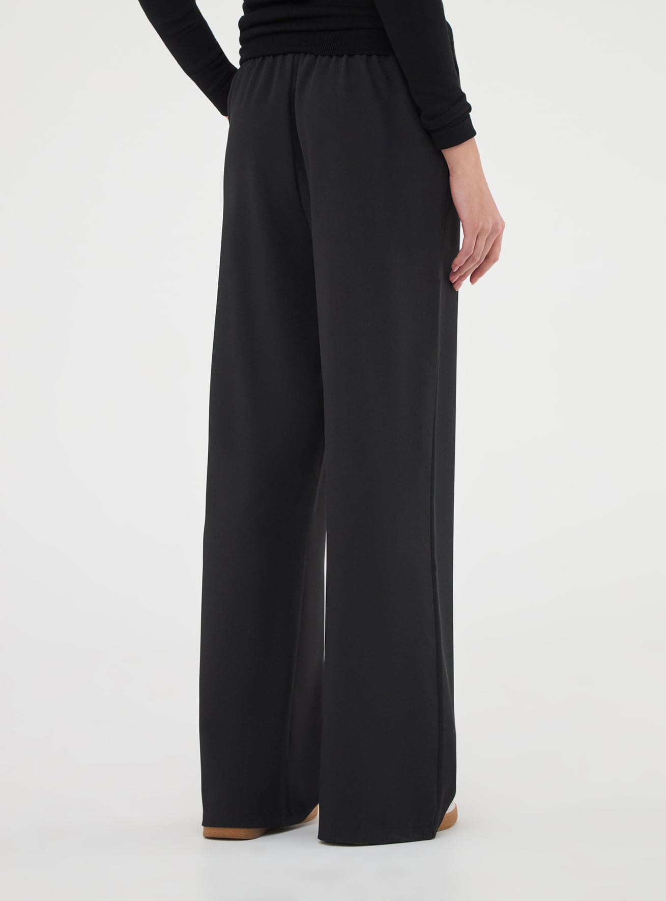 Black Wide-leg trousers - Buy Online