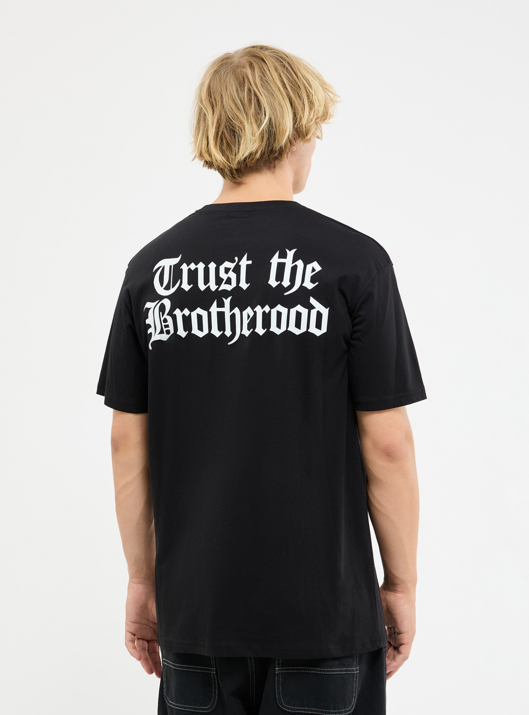 mit Terranova vorne/hinten Schriftzug gotischem Schwarz T-Shirt |