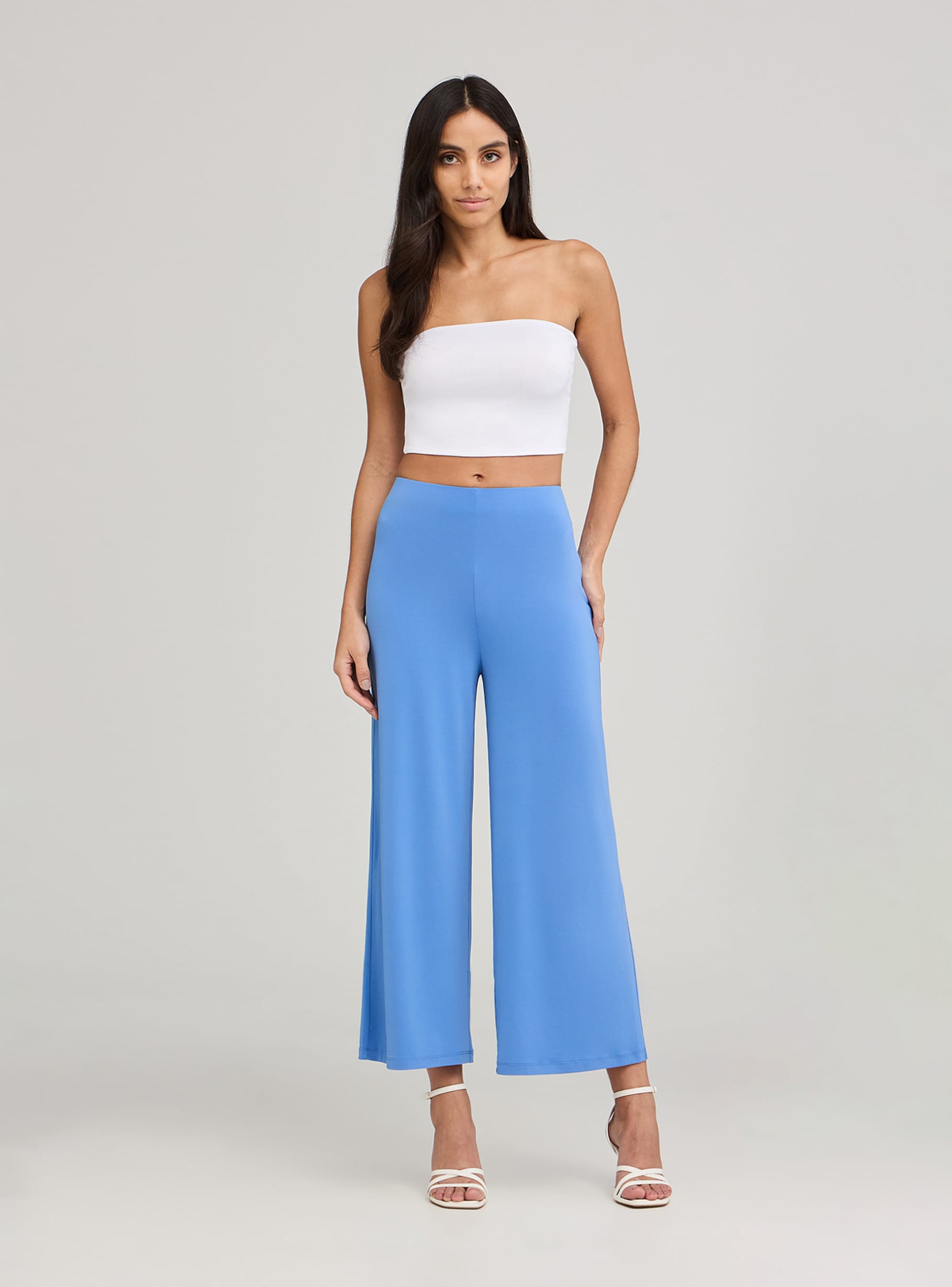 Buy Suti Women Cotton Culottes Pants Navy Blue online