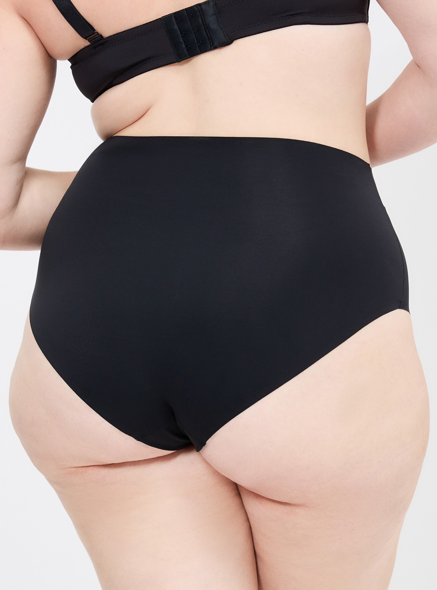 Black High waist body-shaping briefs - Buy Online