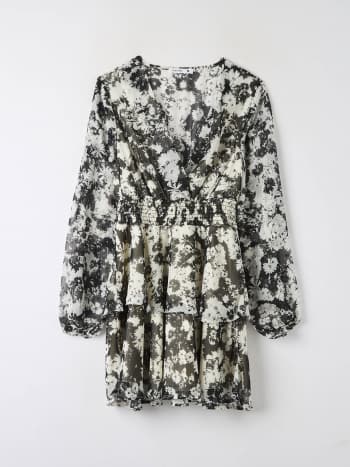 Vestito corto incrociato top
