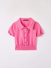 Риза с къс ръкав Детски дрехи за момичета 010