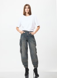 Pantalone Jeans Lungo Damen Terranova