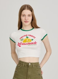 Тениска с къс ръкав Дамско Terranova