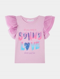 Тениска с къс ръкав Детски дрехи за момичета 010