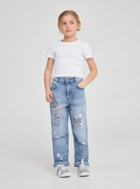 Pantalone Jeans Lungo Bambina Terranova