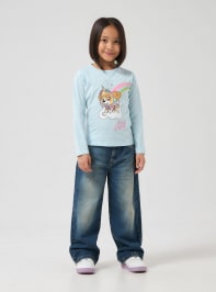 Тениска дълъг ръкав Детски дрехи за момичета 010
