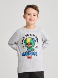 Тениска дълъг ръкав Детски дрехи за момчета 010