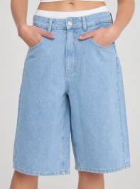 Pantalone Jeans Corto Donna Terranova