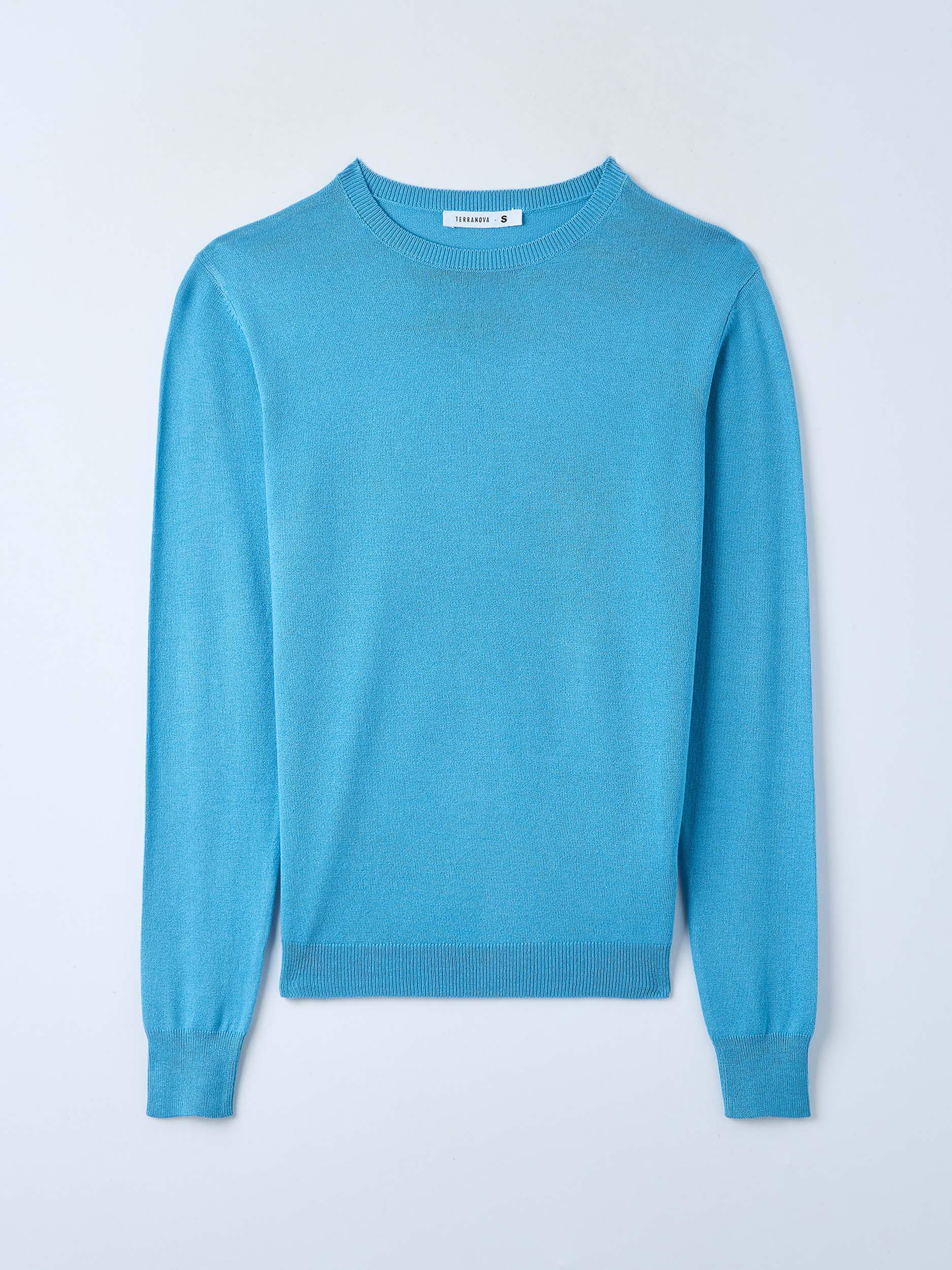 pale blue sweaters