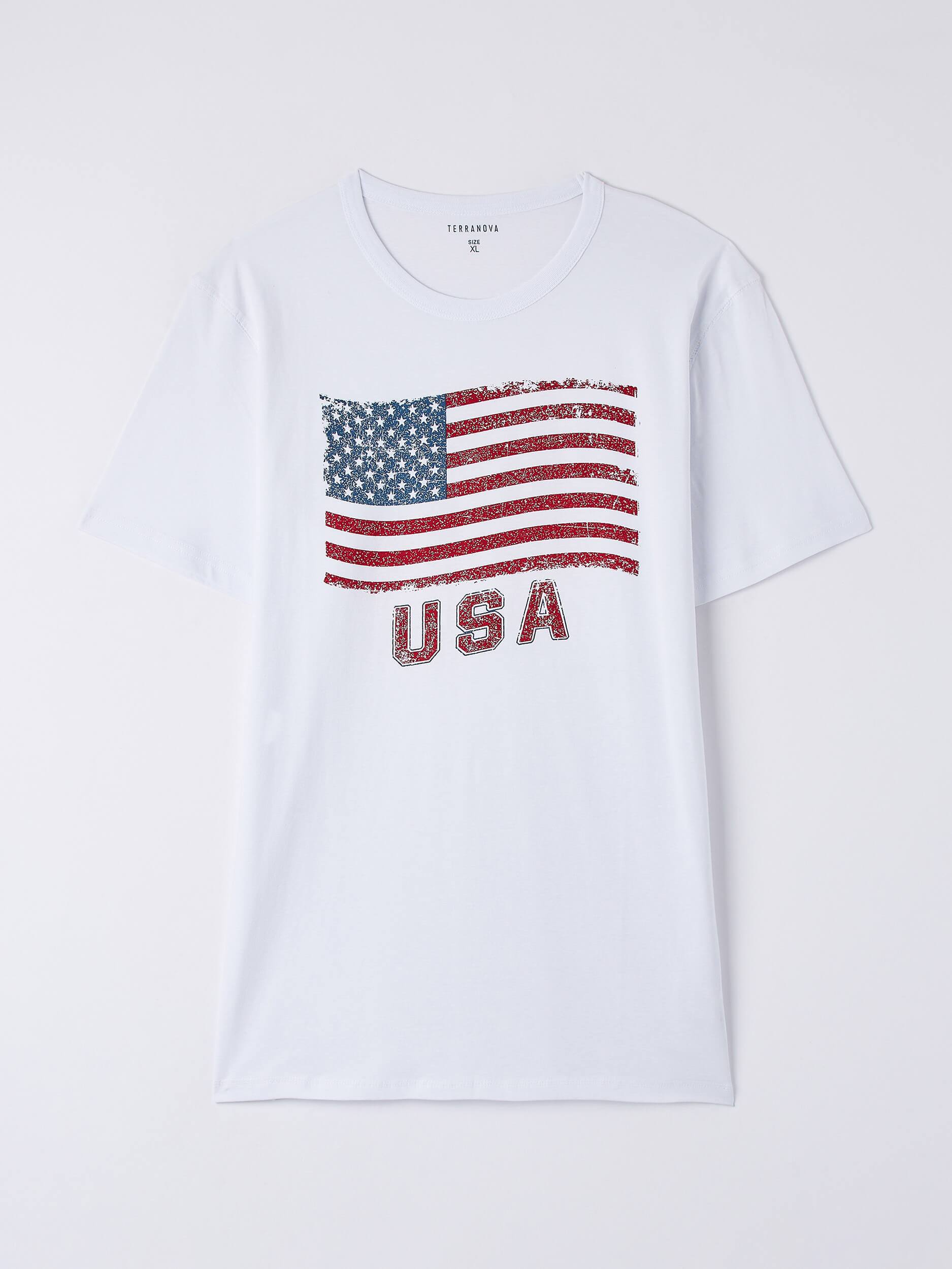 columbia american flag shirt