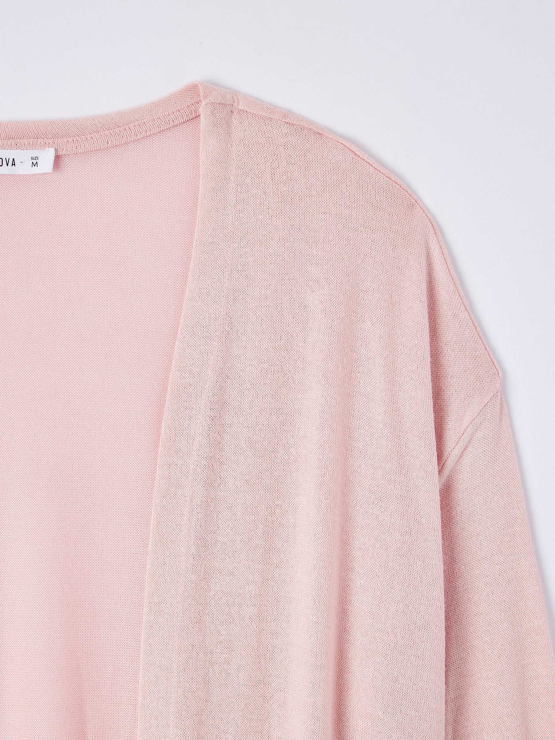 pink light sweater