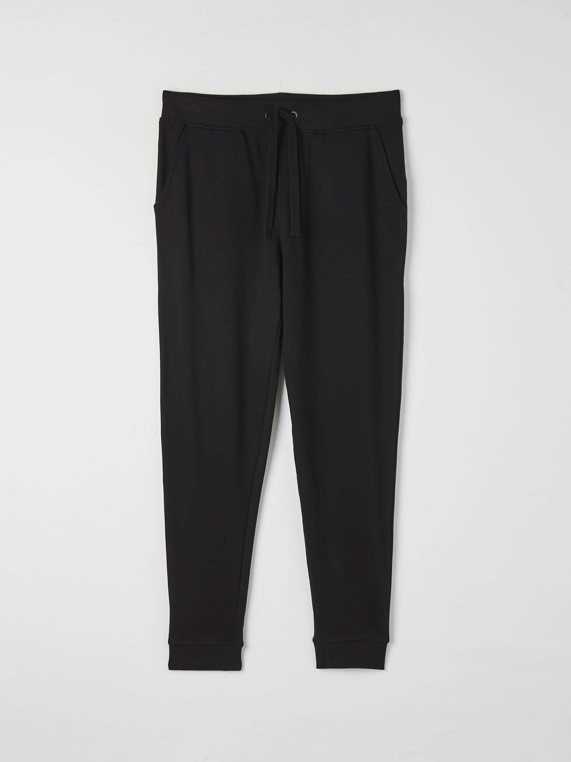 black jogging bottoms