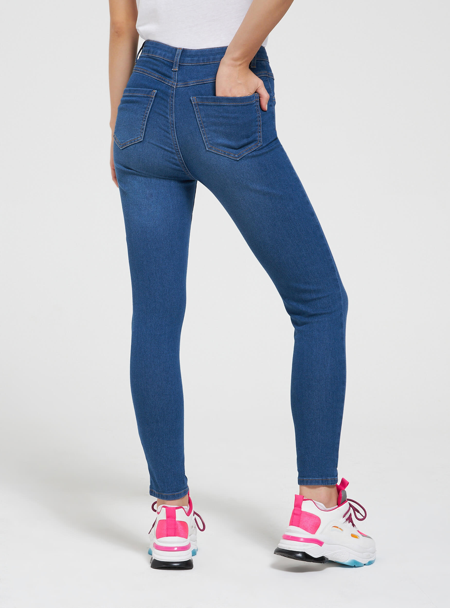 long black jeggings