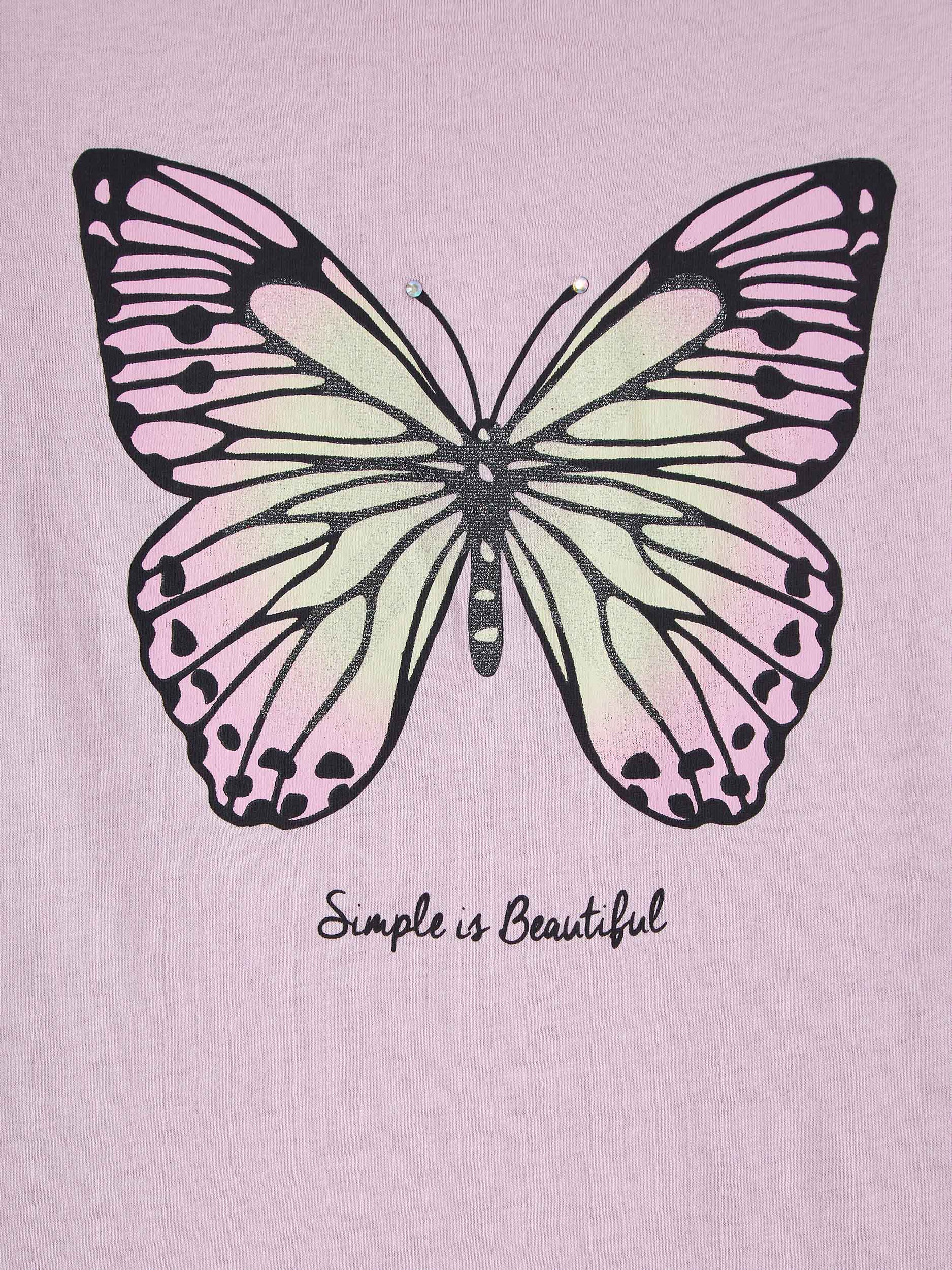 TERRANOVA T-Shirt Farfalla Donna 
