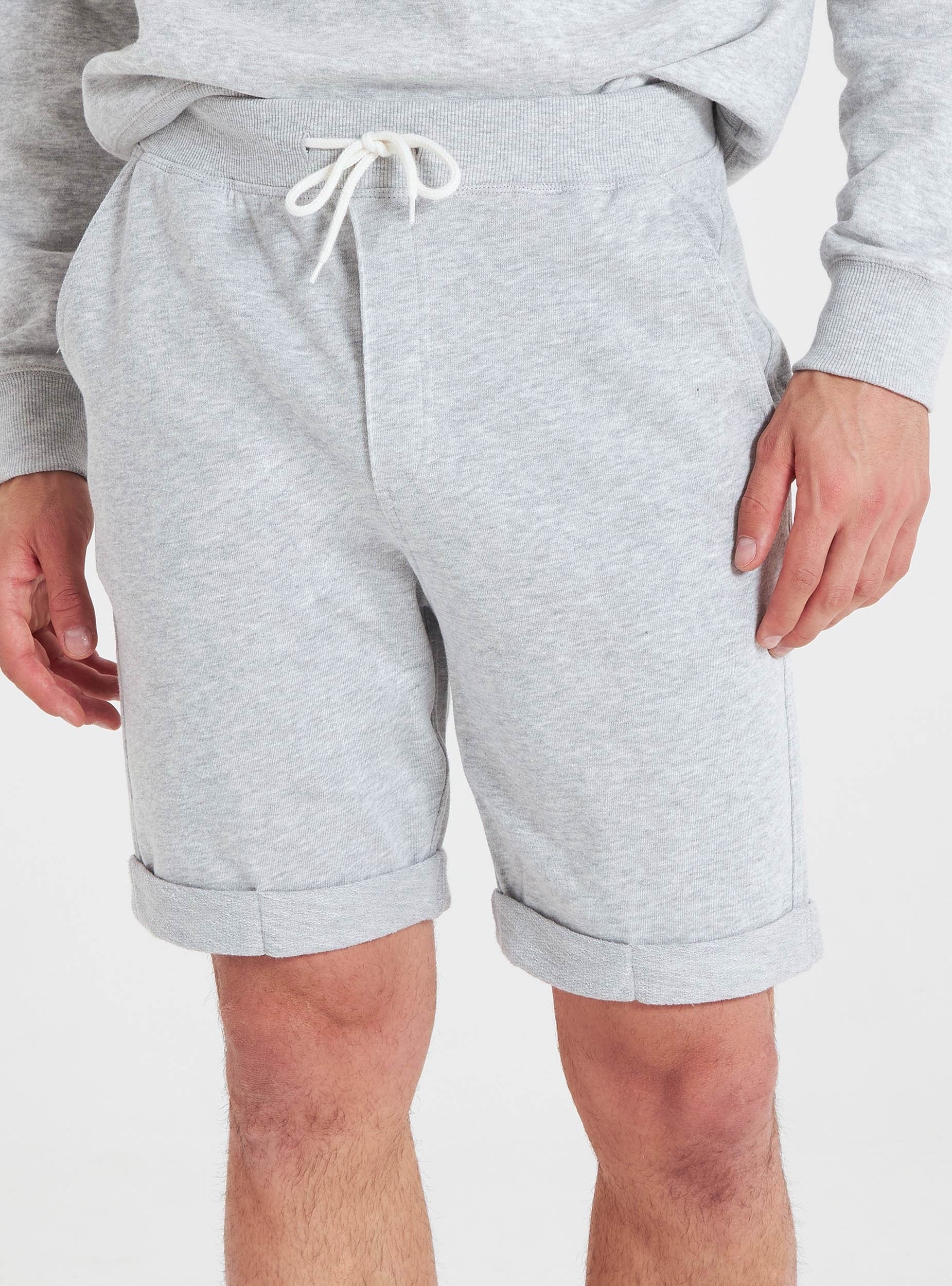 sweat pant shorts