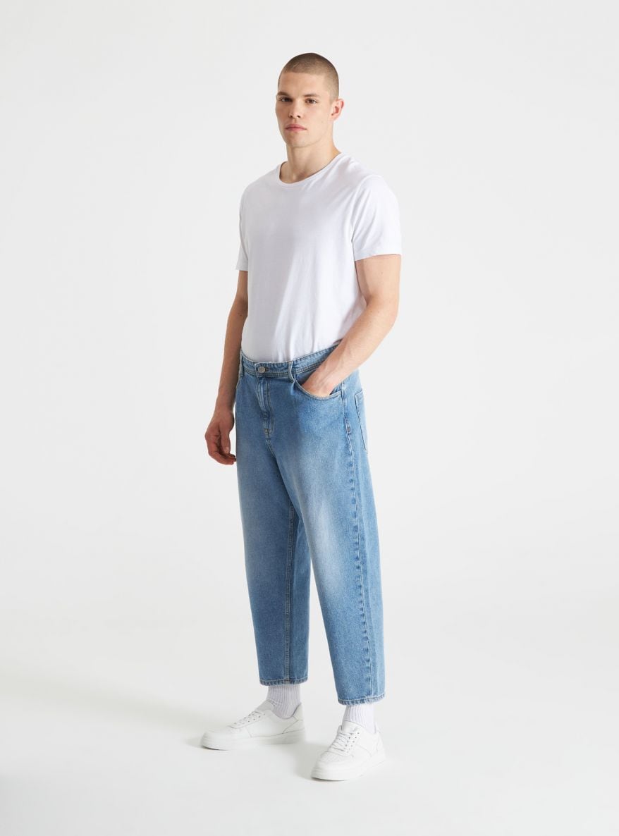 Pantalone Jeans Lungo Hombre Terranova