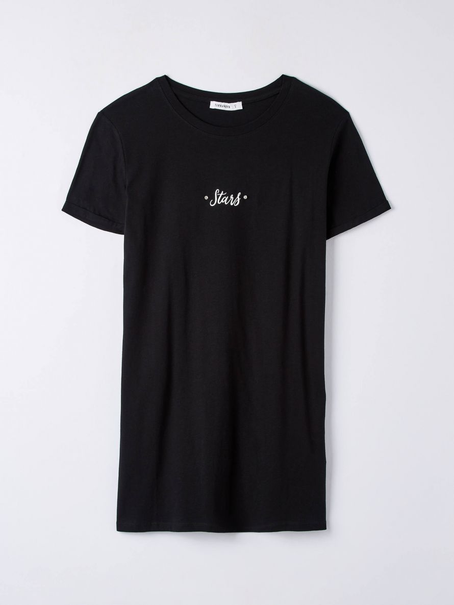Isola Marras t-shirt maniche lunghe donna nero women/'s black t-shirt bo2582