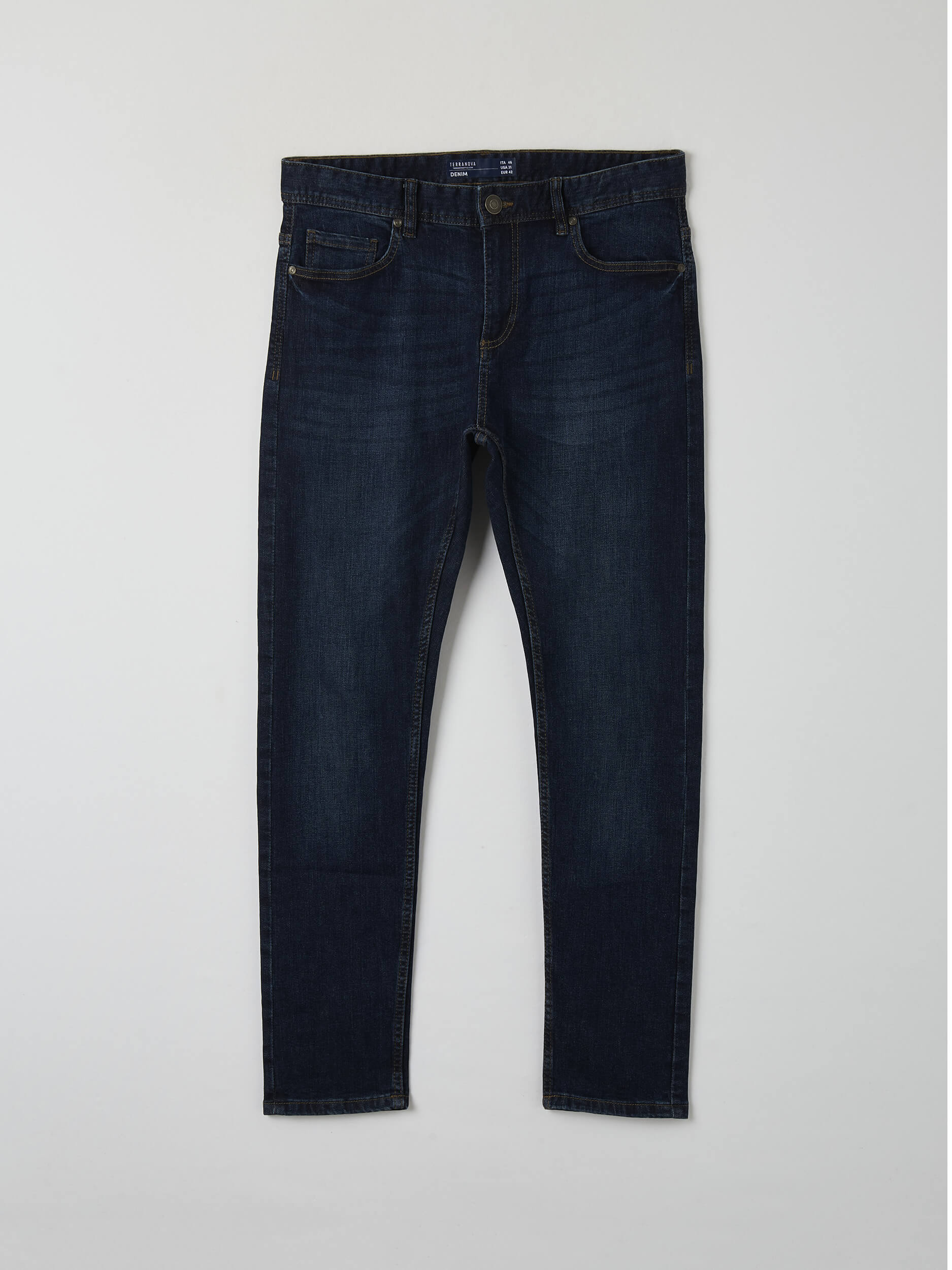 next dark blue jeans