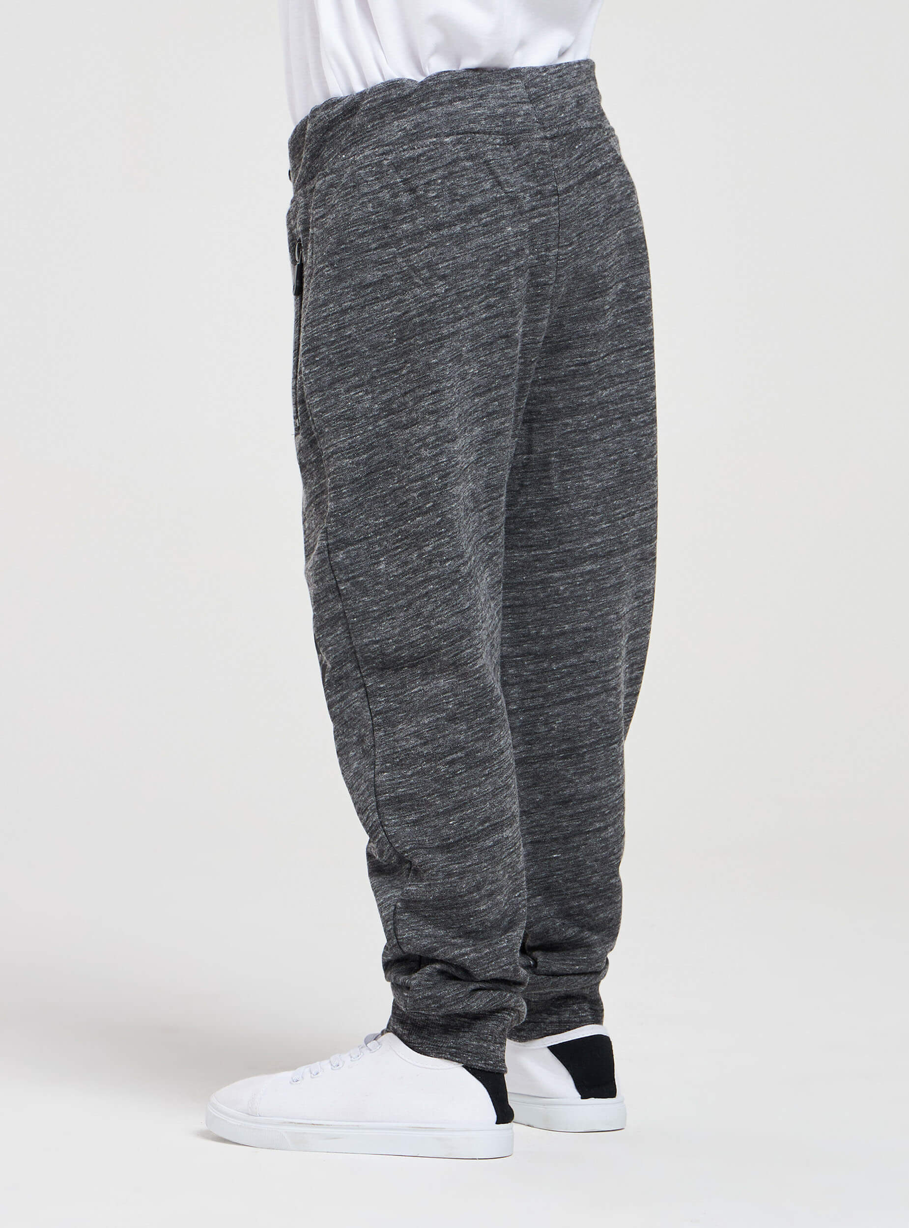 dark grey jogging bottoms