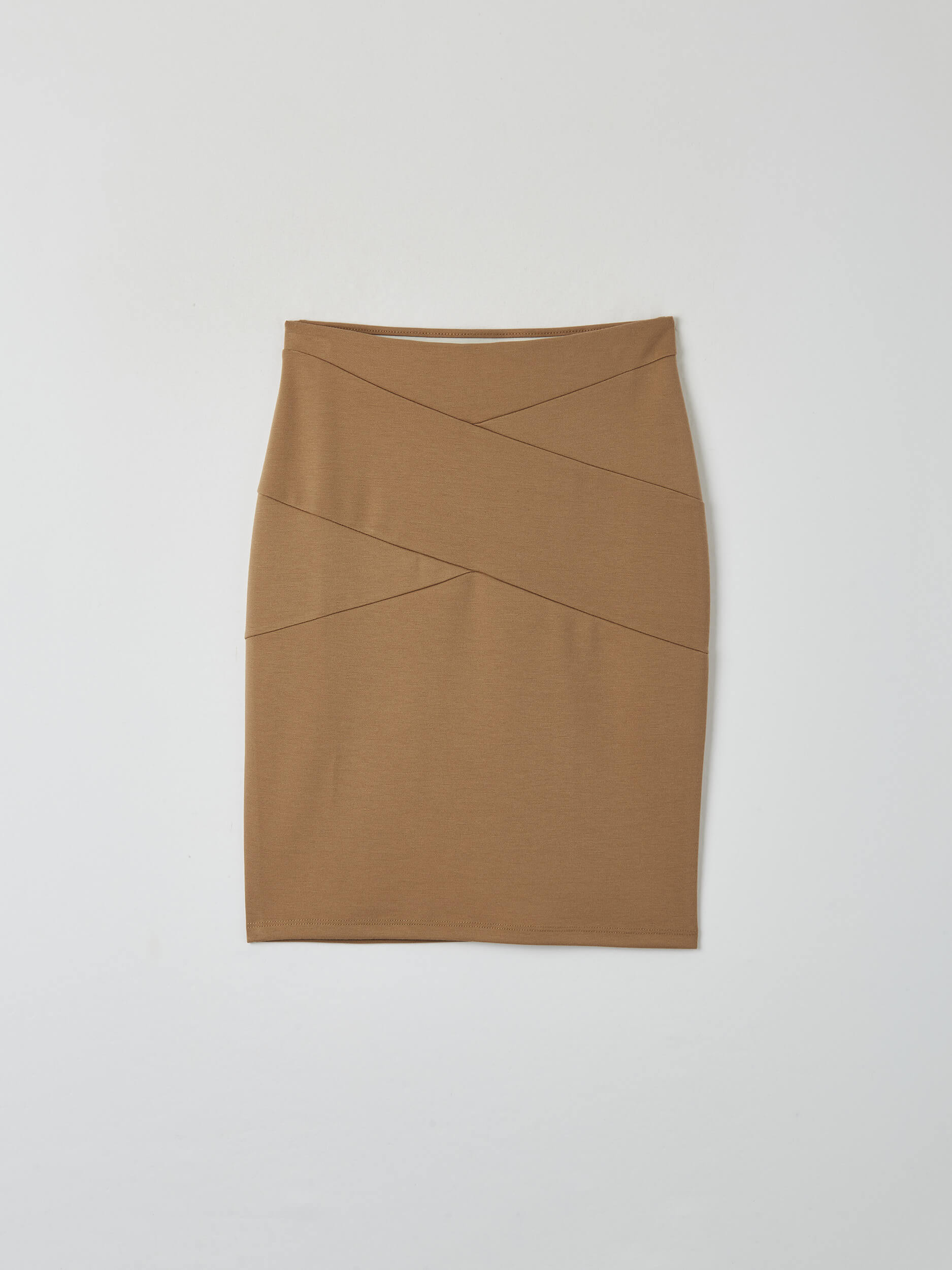 midi skirt beige