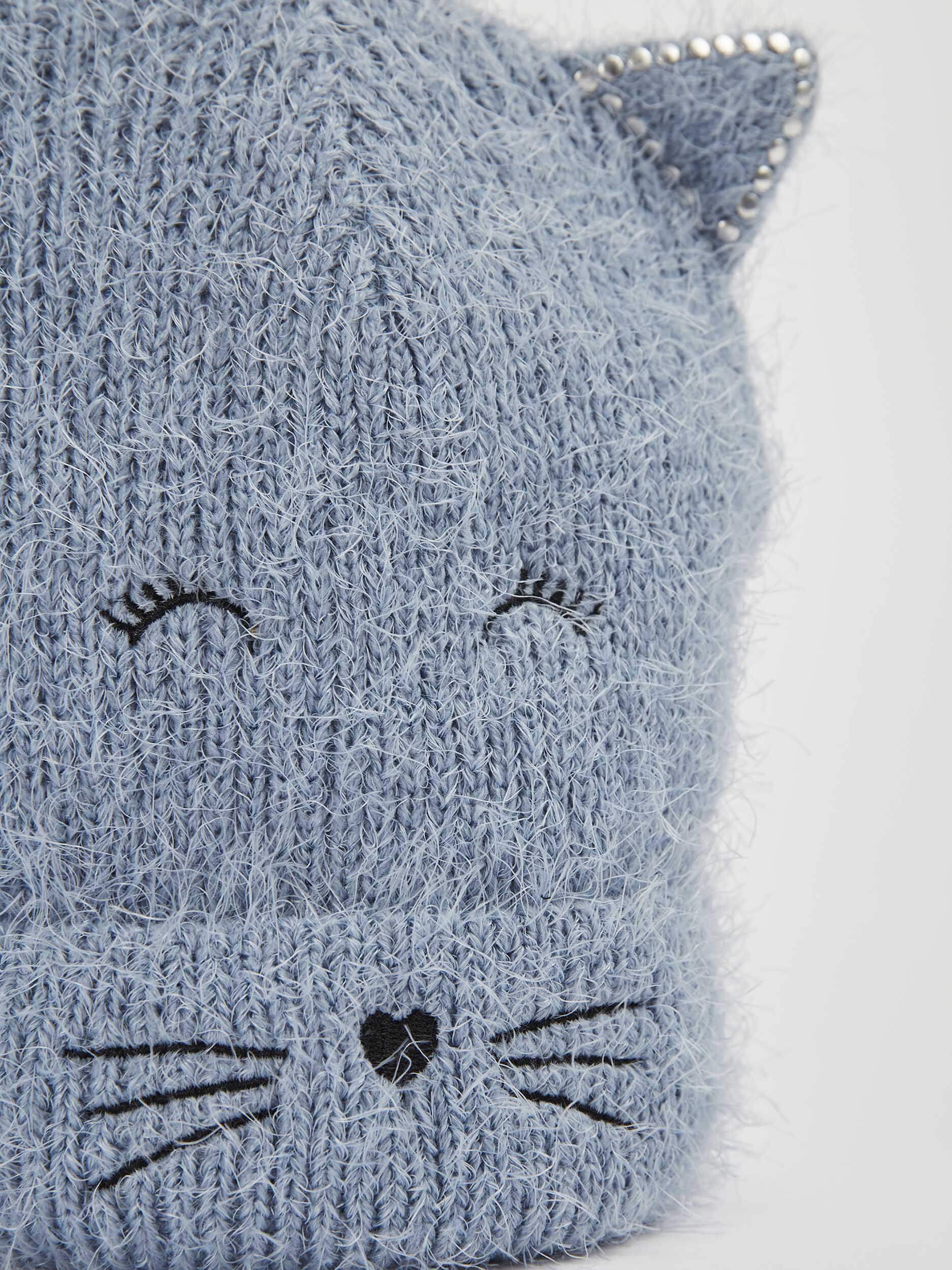Bonnet Avec Oreilles De Chat Bleu Ciel Achetez En Ligne Terranova Bonnet Avec Oreilles De Chat Bleu Ciel Achetez En Ligne Terranova