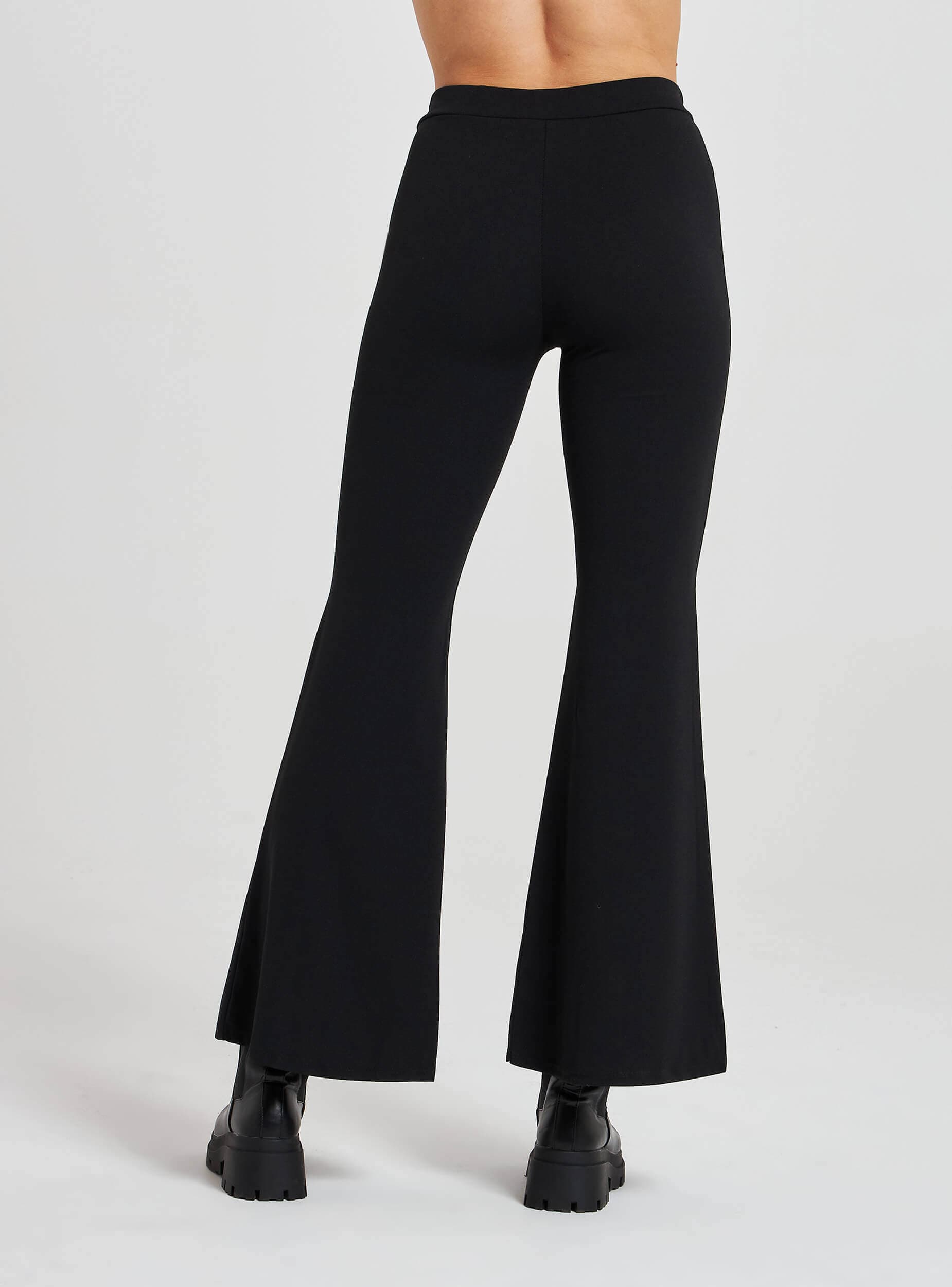 high waisted flare leggings